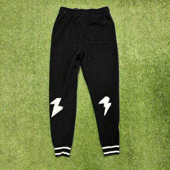 Nike Air Jordan Flight Essentials Sweats Higgers Pants Mens Size Small Black - Picture 3 of 5
